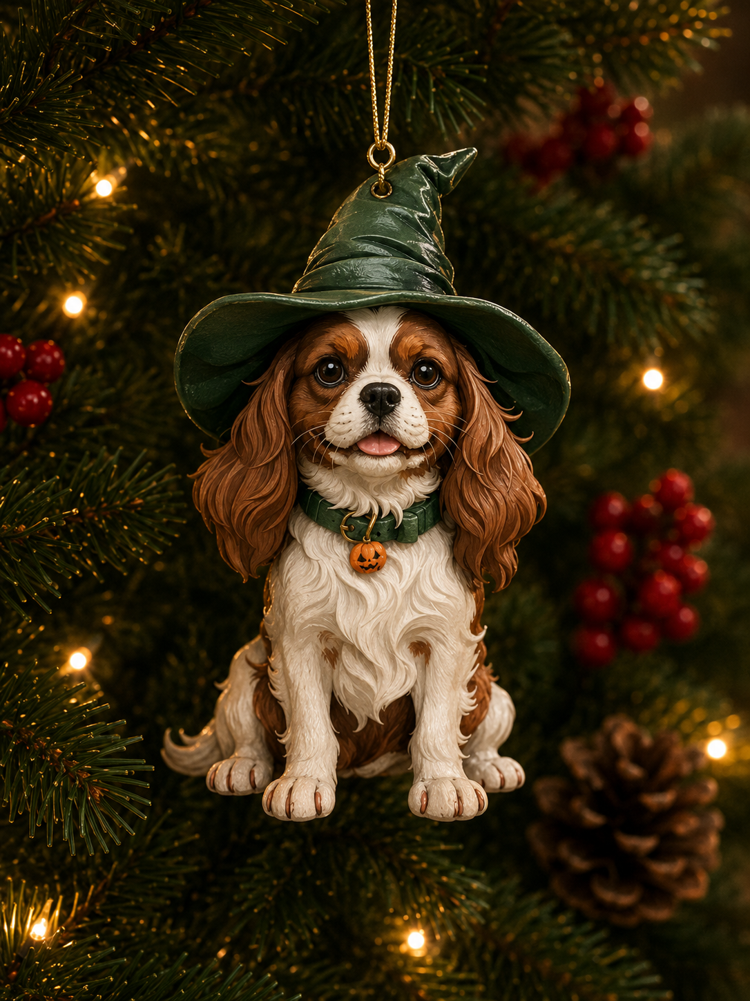 Whimsical Christmas Acrylic Tree Ornaments