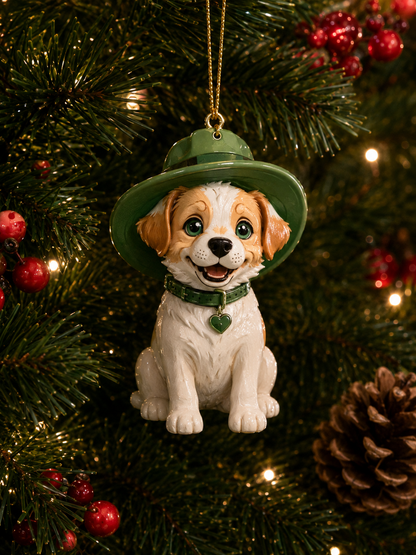 Whimsical Christmas Acrylic Tree Ornaments