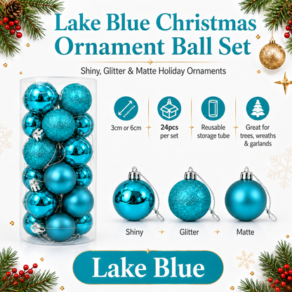 Classic Christmas Ornament Set